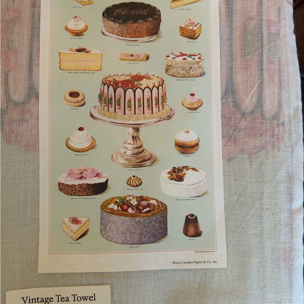 Vintage Tea Towel
